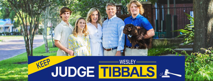 Judge Wesley Tibbals for Circuit Court Judge, 13th Circuit